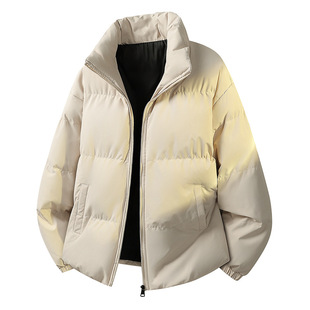 男士冬季棉服青年宽松大码男款加厚棉衣高级感男装冬装外套男