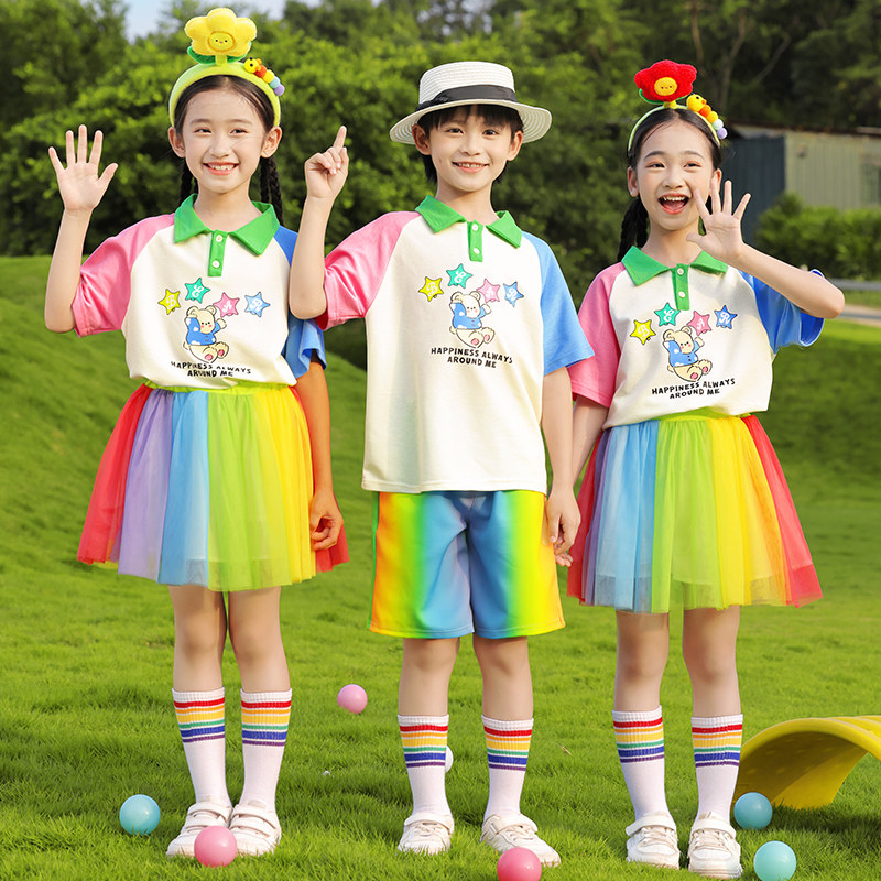 六一儿童演出服幼儿园毕业照服装