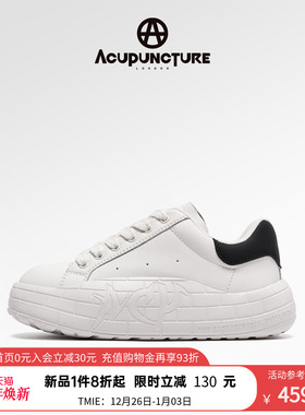 ACUPUNCTURE/爱克佩特圈A新款情侣潮鞋厚底休闲鞋板鞋百搭小白鞋