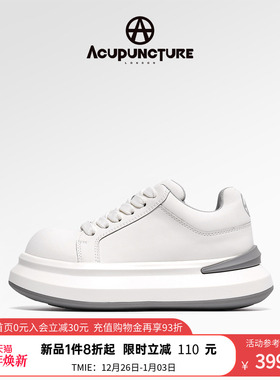 ACUPUNCTURE/爱克佩特圈A2025新品厚底百搭大头休闲鞋女增高情侣