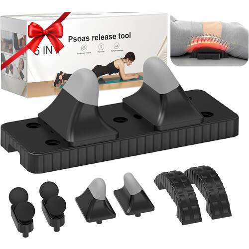 Psoas释放工具-臀部挂钩Psoas肌肉释放工具完全可调节适用于