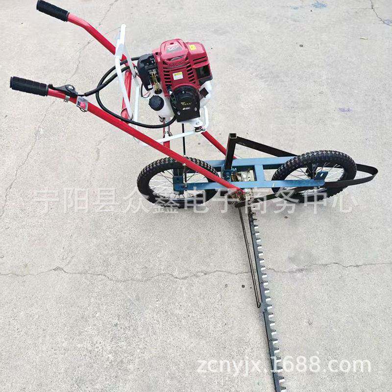 苜蓿草收割机汽油柴胡收割机平茬机割草机韭菜打头平茬割草机