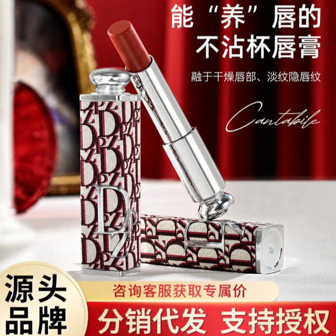 口红胭脂虫淡纹保湿唇膏显白不拔干高级官方正品唇膏/口红36个月