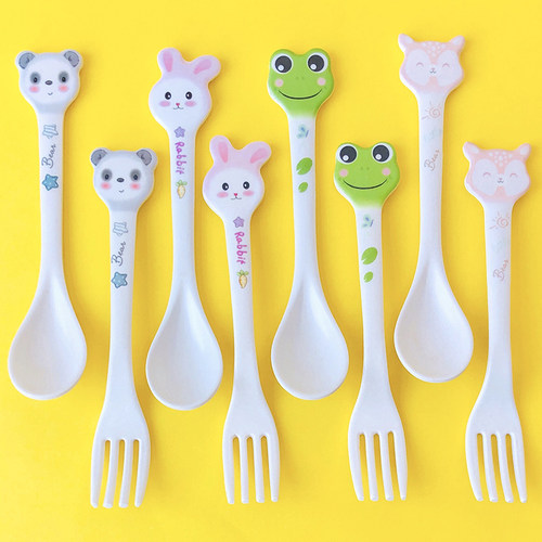 希尔儿童餐具幼儿园家用卡通勺子