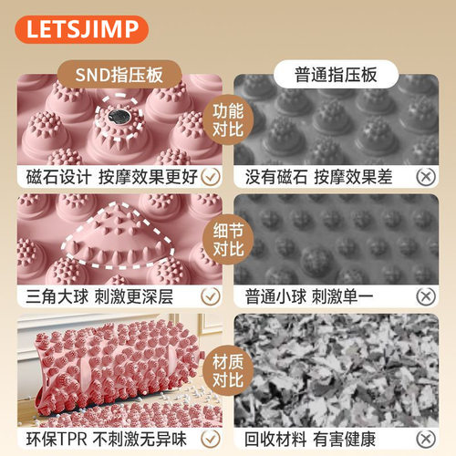 指压板加大加厚圆形超痛