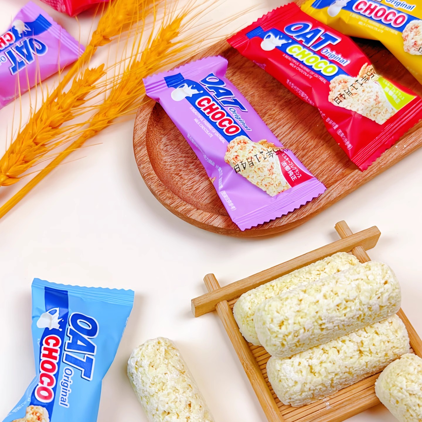 燕麦巧克力棒麦片脆酥牛奶营养