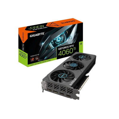 技嘉GeForce RTX 4060 Ti EAGLE OC 8G猎鹰4060游戏流畅电竞显卡
