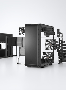 德商必酷be quiet! DARK BASE PRO 900  超静音机箱 库存橘色