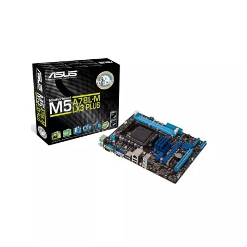 Asus/华硕 M5A78L-M LX3 PLUS AMD760G DDR3  AM3+主板库存
