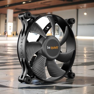 quiet PWM风扇电脑台式 静界SILENT 140mm 库存 WINGS3 德商必酷be