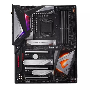 AORUS Z390 MASTER DDR4 机游戏主板 Gigabyte LGA1151台式 技嘉