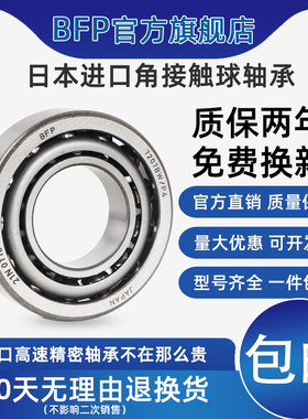 进口BFP丝杠轴承7602045 760209TN/P4/RZ 45*85*19高速机床专用