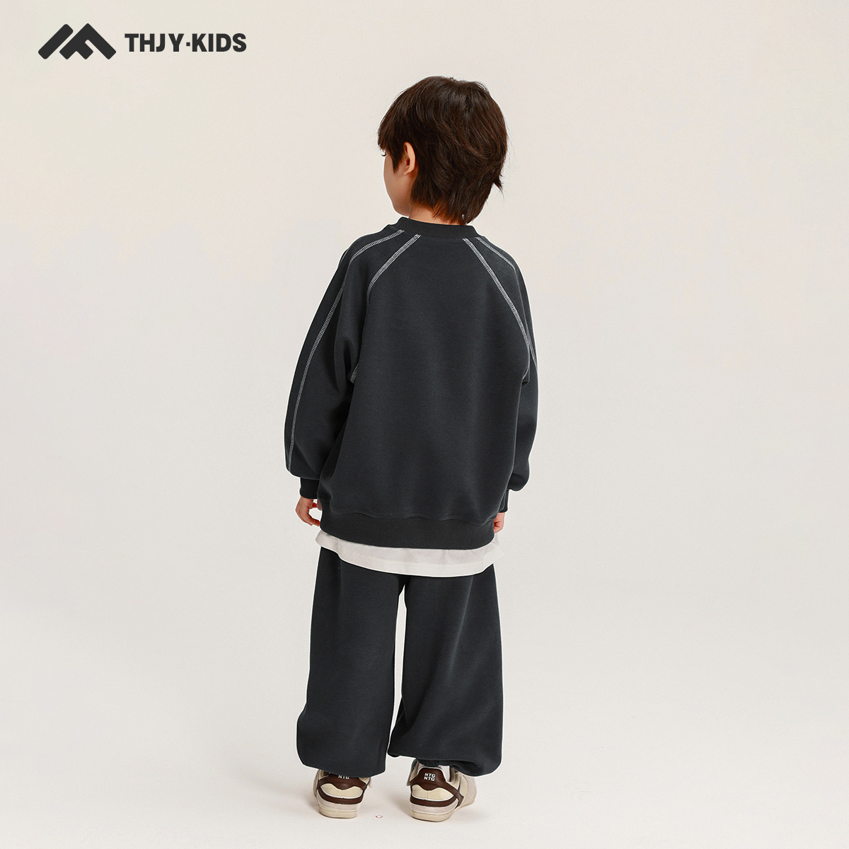 男童套装秋装2025新款春秋卫衣裤子两件套运动休闲儿童韩版套装