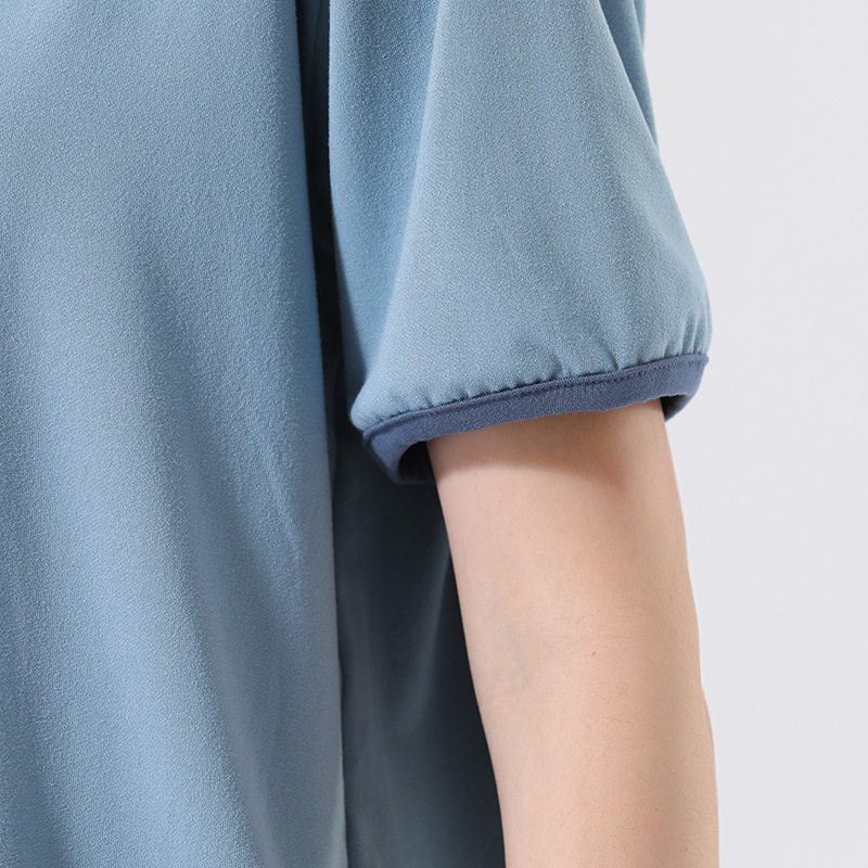 亲子款运动中大短袖夏季薄款套装童短裤男女童空调服儿童家居服睡