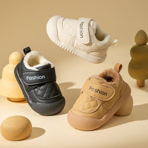 学步鞋子冬季软底加绒03岁1小宝