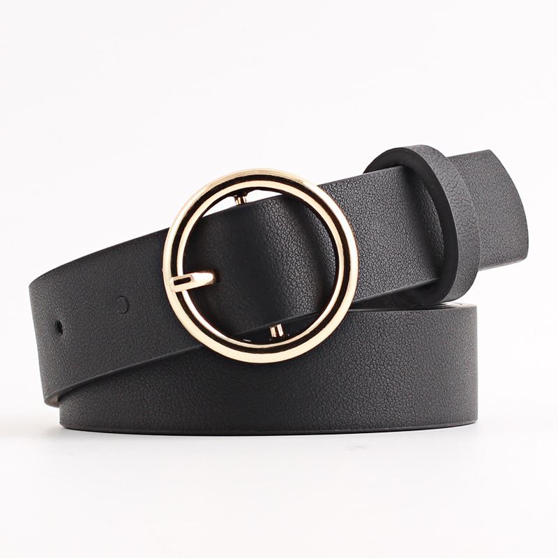 Stylish women's belts casual ladies leather waist belt