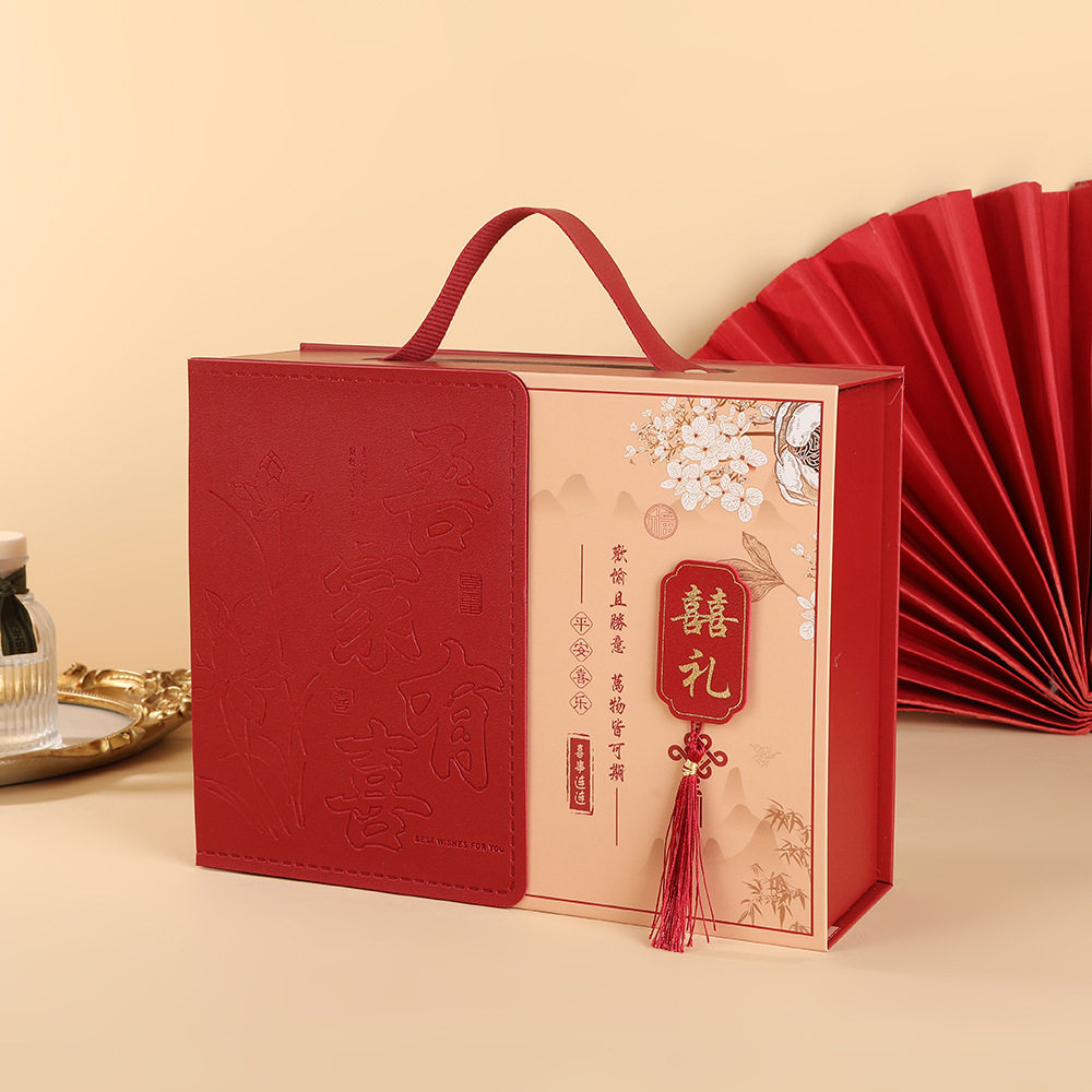 新中式喜礼婚宴伴手礼盒