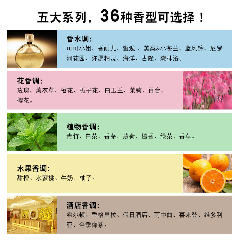 酒店加湿器水溶性精油无