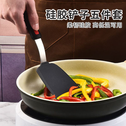 厂家硅胶锅铲煎铲不粘厨