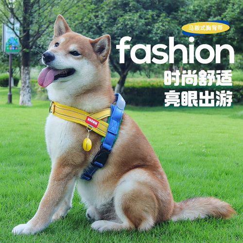 狗狗牵引绳宠物马鞍胸背