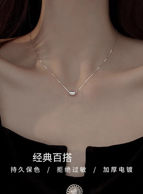 相思豆项链女轻奢小众简约高级感