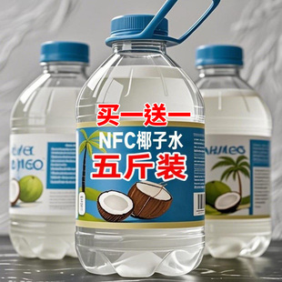 100%椰子水1.25L 2大瓶东南亚饮品整箱自然果香夏季 买一送一
