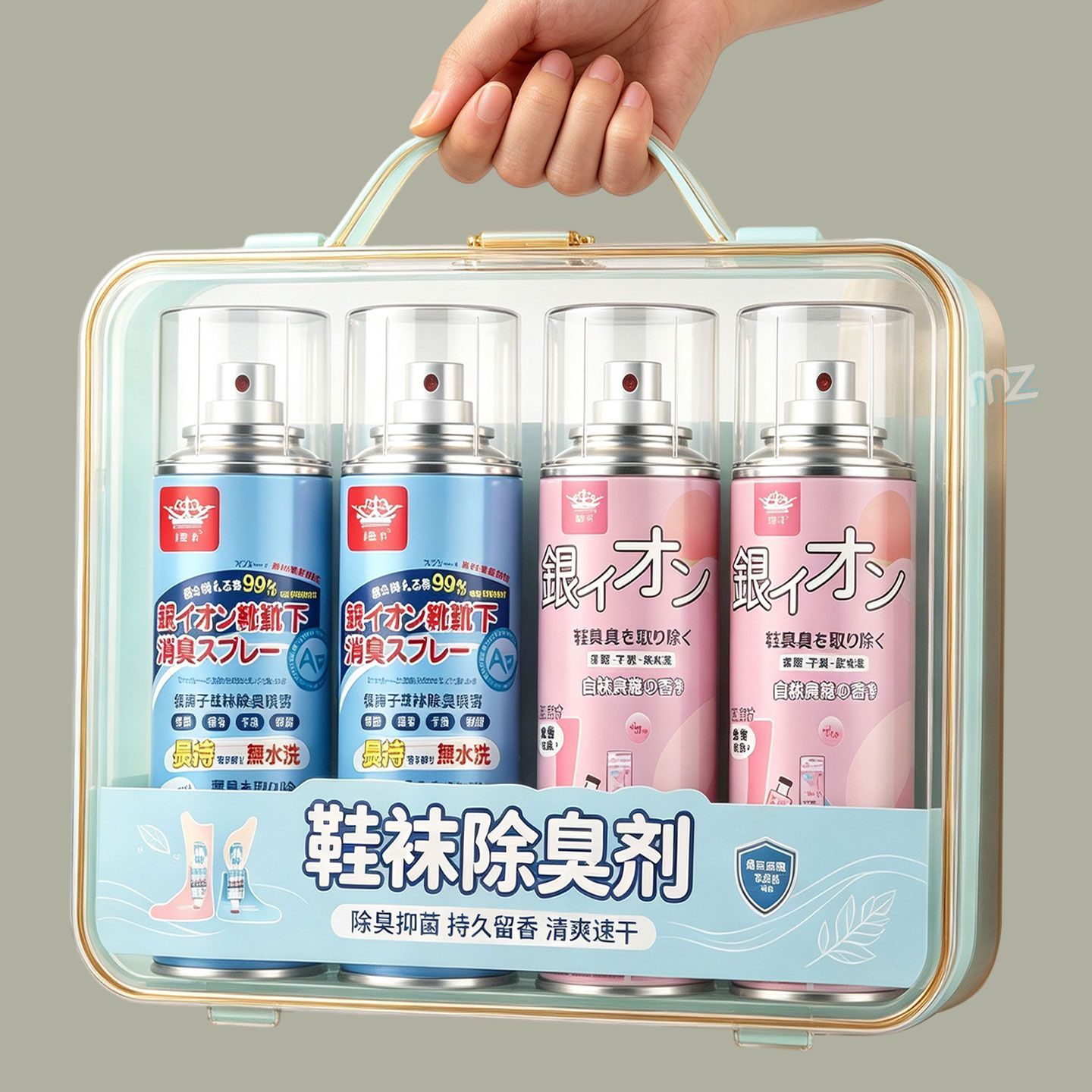 鞋袜除臭喷雾运动鞋清洁脚臭