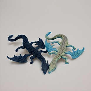 网红3d打印的玩具龙关节龙3模型立体龙带翅膀西方龙霸气飞龙权游