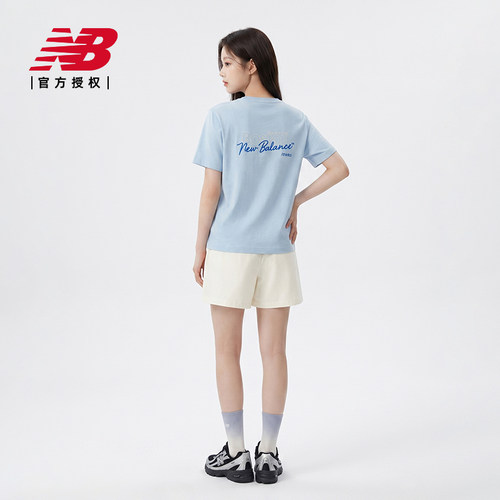 NewBalance NB官方正品26新款女圆领运动短袖T恤WT61L3VI