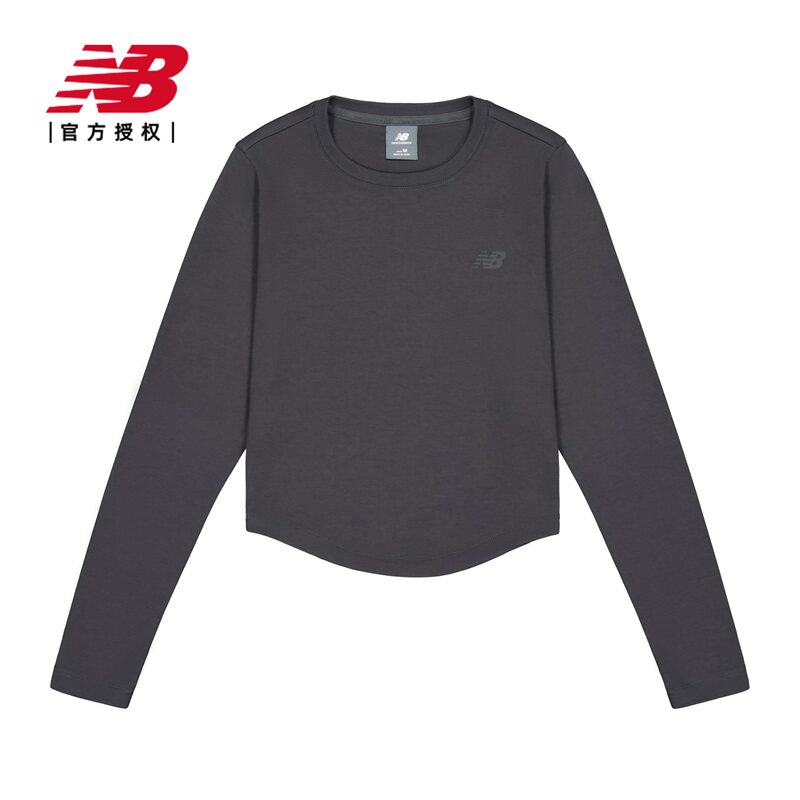 New Balance NB官方正品春季女卫衣运动休闲长袖T恤NDF17102
