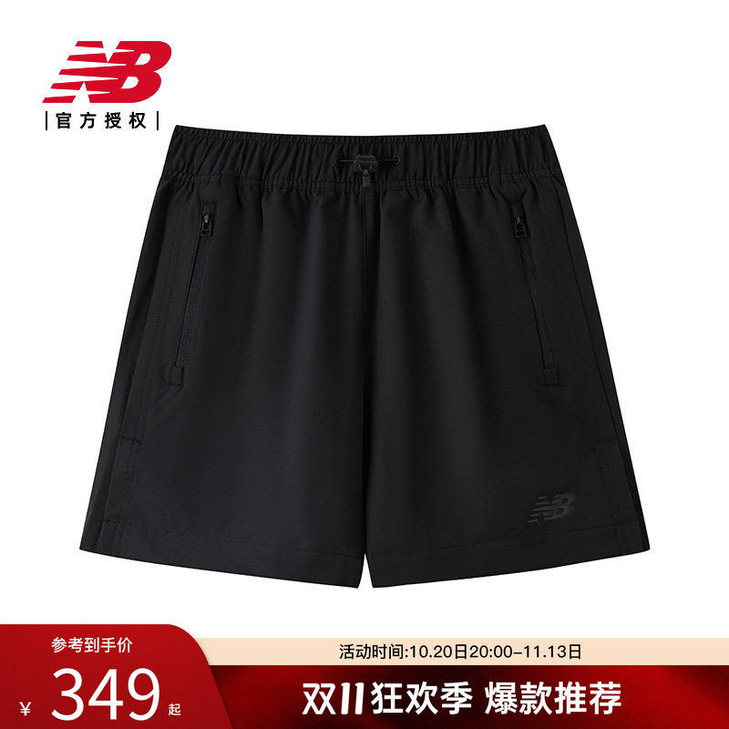 New Balance NB官方正品女时尚百搭休闲运动短裤AWS52356