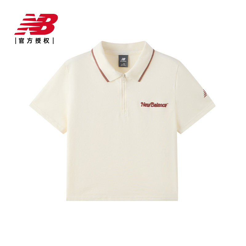 New Balance NB官方正品25女时尚休闲百搭短袖POLO衫NFF22162图片