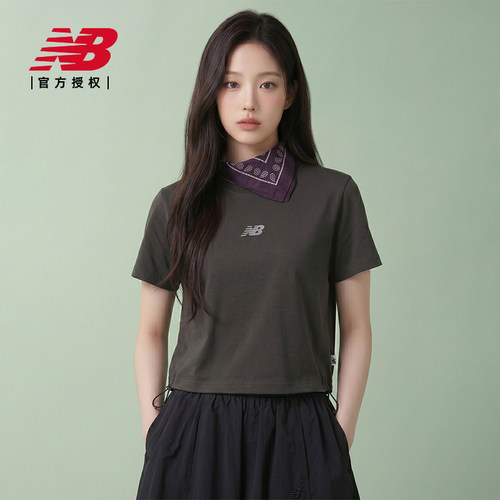 New Balance NB官方26新款女款舒适时尚百搭休闲短袖T恤WT6137DU