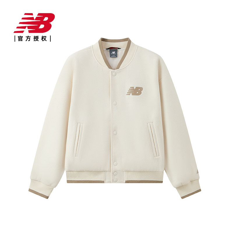 NB官方正品25新款女子梭织外套棒球服NAF12012