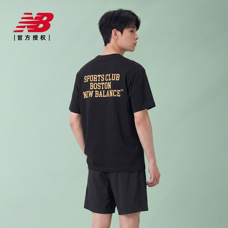 New Balance NB官方26新款男款舒适时尚运动短袖T恤MT61O5QS图片