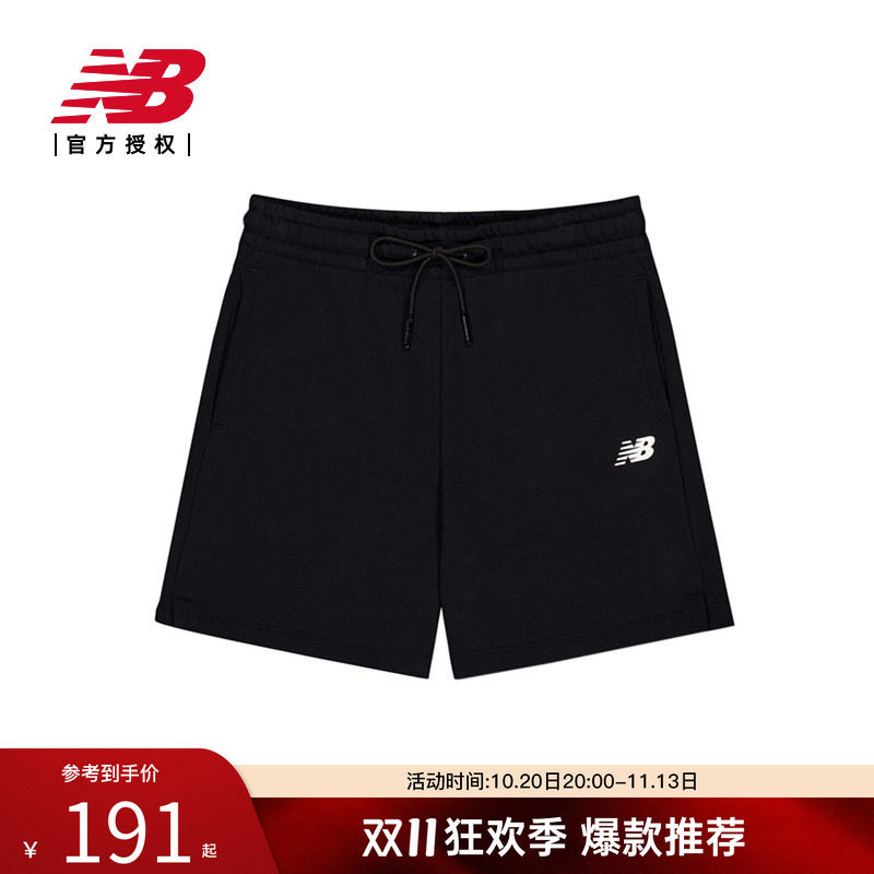 New Balance NB官方25春女流时尚百搭舒适运动短裤AWS52363