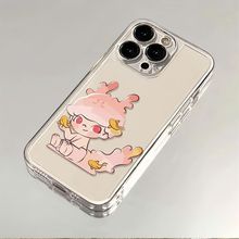 DIMOO苹果15PROMax手机壳泡泡玛特手机套苹果16手机壳casetify手机壳14promax透明磨砂x可爱硅胶软iPhoneXR壳