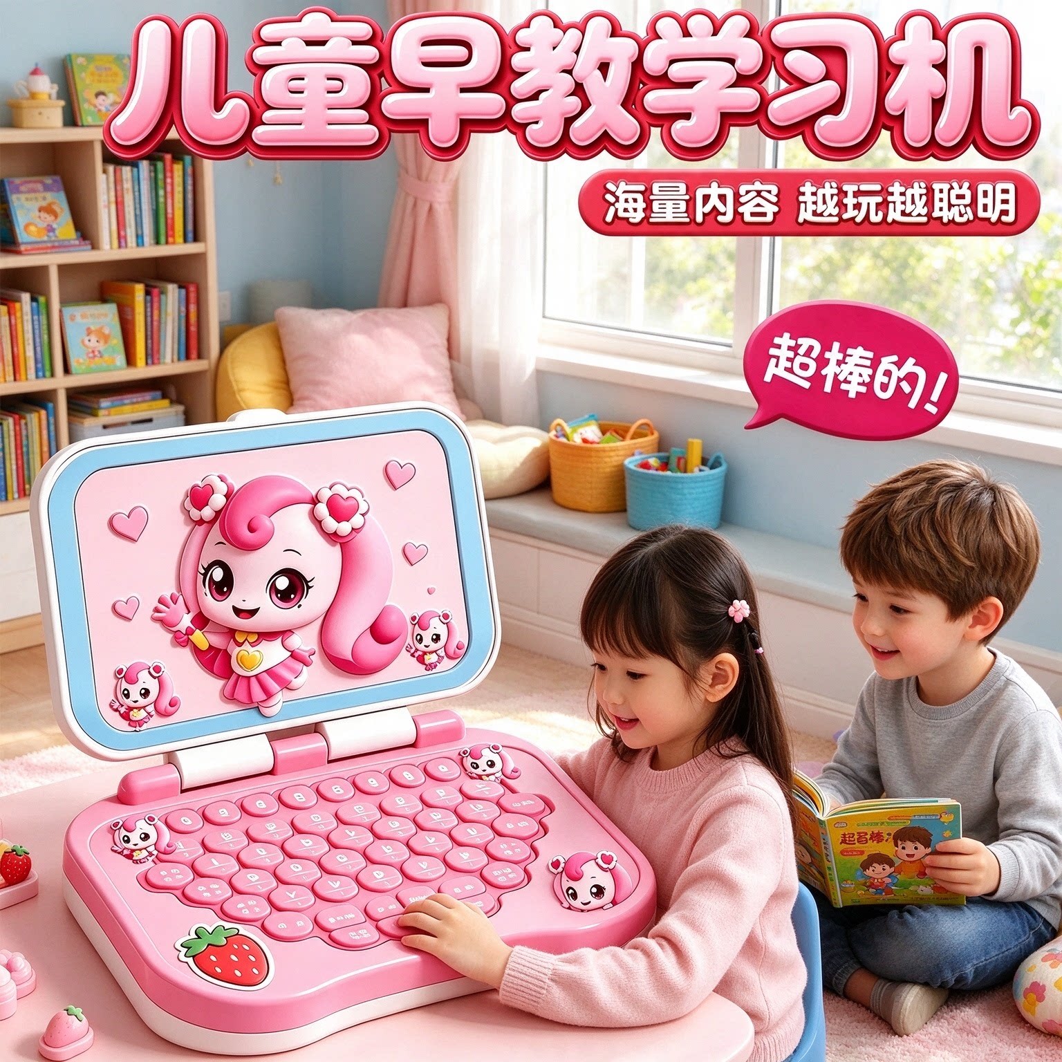 儿童智能点读早教机益智互动