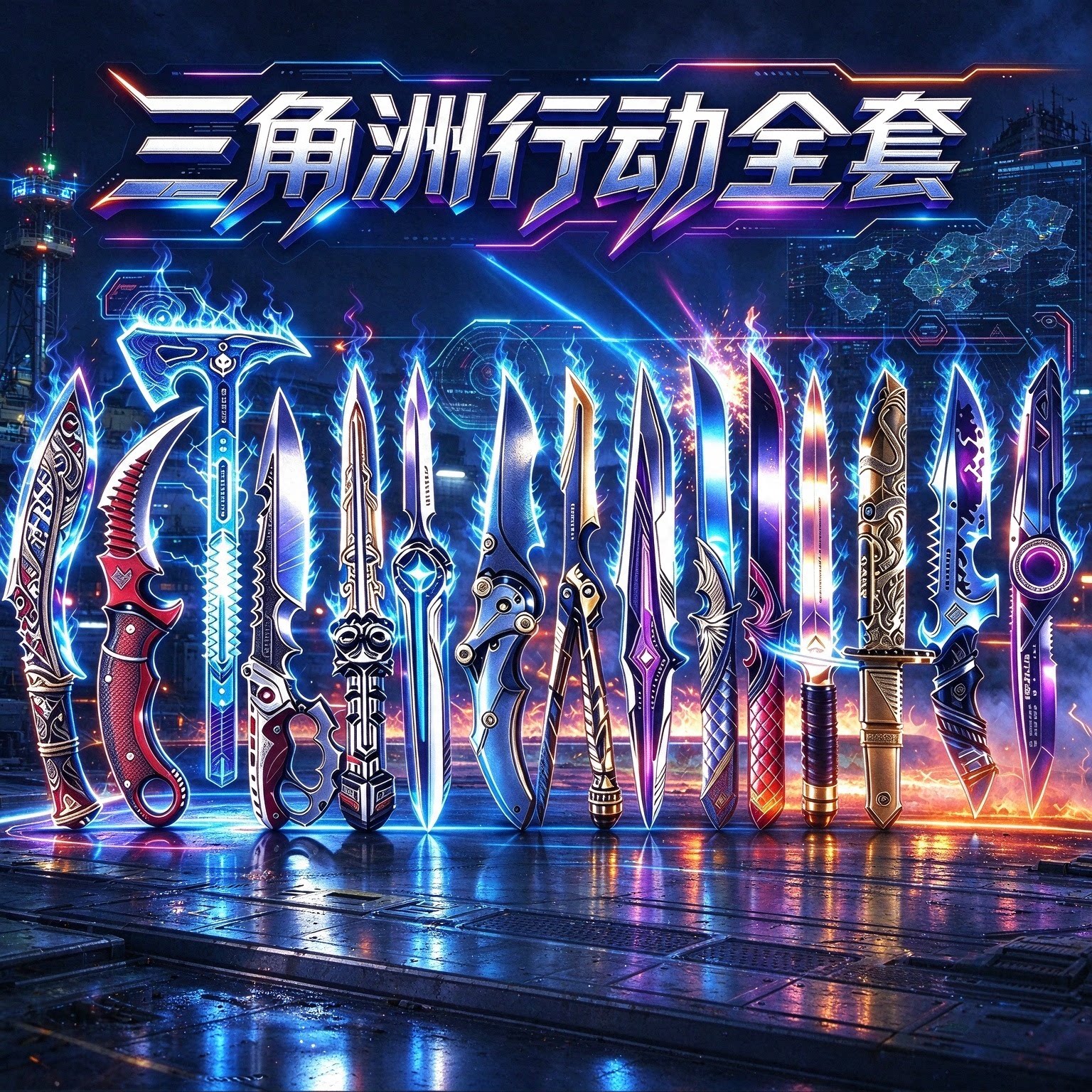重塑三角洲行动合金未开刃玩具刀