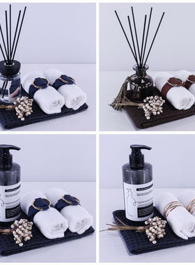 美容院装饰摆件卫生间样板间饰品