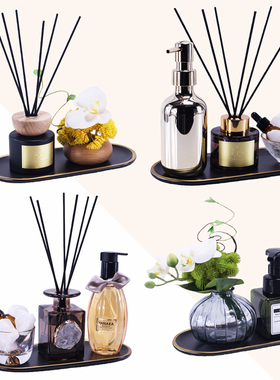 卫生间摆件洗漱台装饰样板间软装