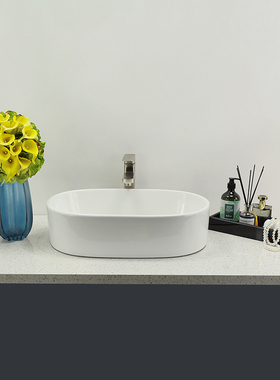 卫生间假花摆件卫浴店面装饰品样板间香薰洗手间长方形托盘摆设品