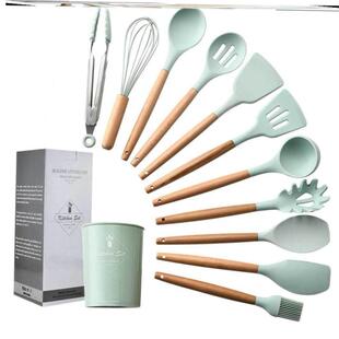 Kitchenware cooking tools silicone spatula 11 set厨具