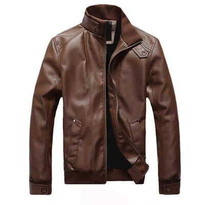 Man leather jacket men jackets winter coat 外套男人皮衣夹克