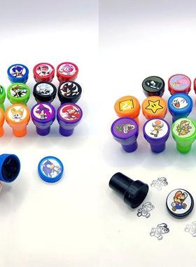 12Pcs Sonic The Hedgehog Mario Bros Cartoon Childrens Toy S