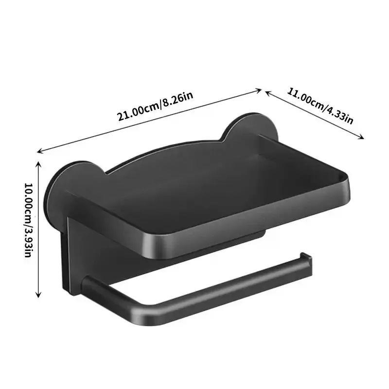 Punch FreeWall Mounted Tissue Storage Rack Paper卫生间纸巾架