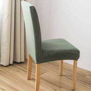 冬季弹力通用餐椅套加厚餐桌椅子套罩凳子套罩椅垫子套装靠背一体