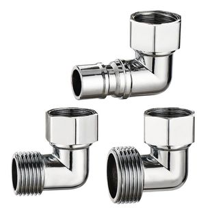 全铜4分活接90直角弯头洗衣机水龙头进水管出水弯头嘴卡扣转接头