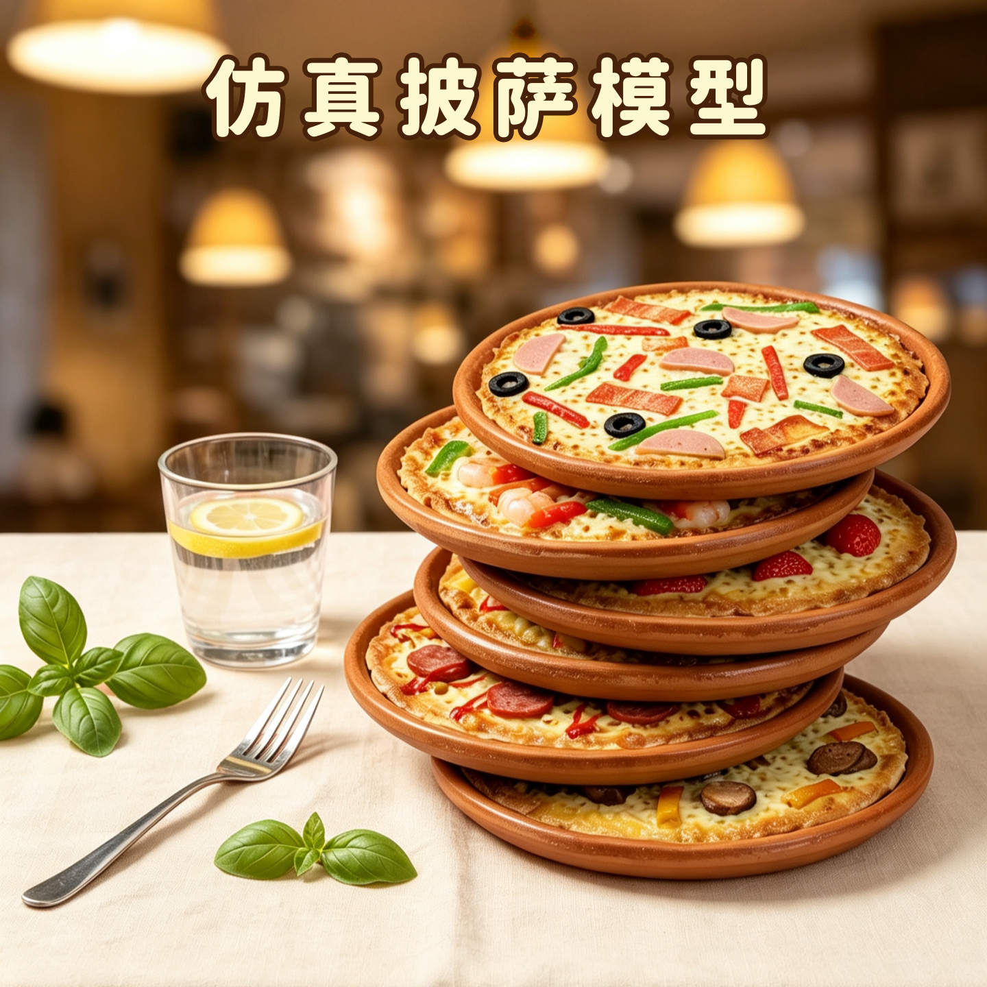 美之鲜仿真披萨模型橱窗摆设