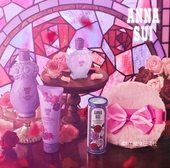 部现货 日本Anna sui安娜苏25圣诞限玫瑰沐浴露身体护手霜爽身粉